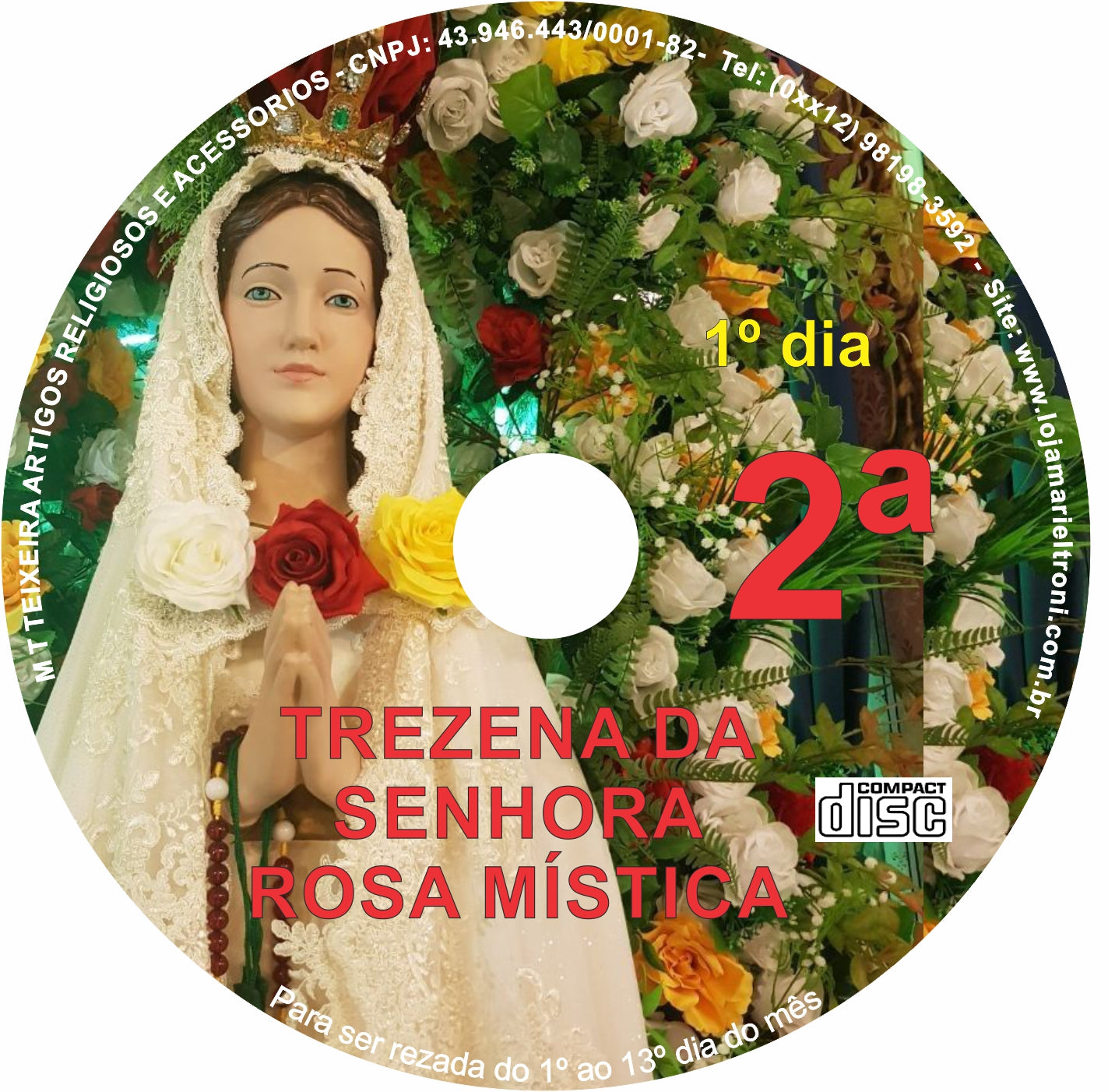 CD Trezena Rosa Mística 2 CD Trezena Rosa Mística 2